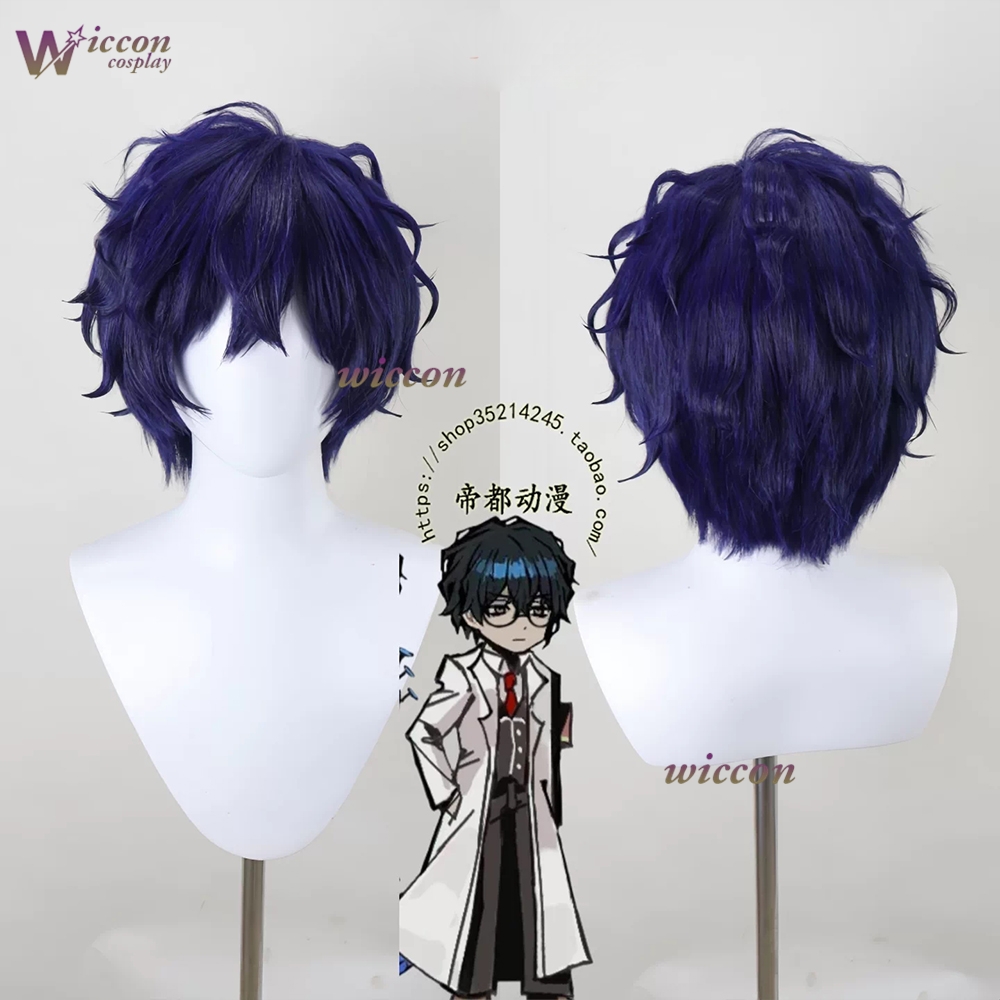 Anime Cosplay Blue Hair - Game Limbus Company Hohenheim Past Cosplay