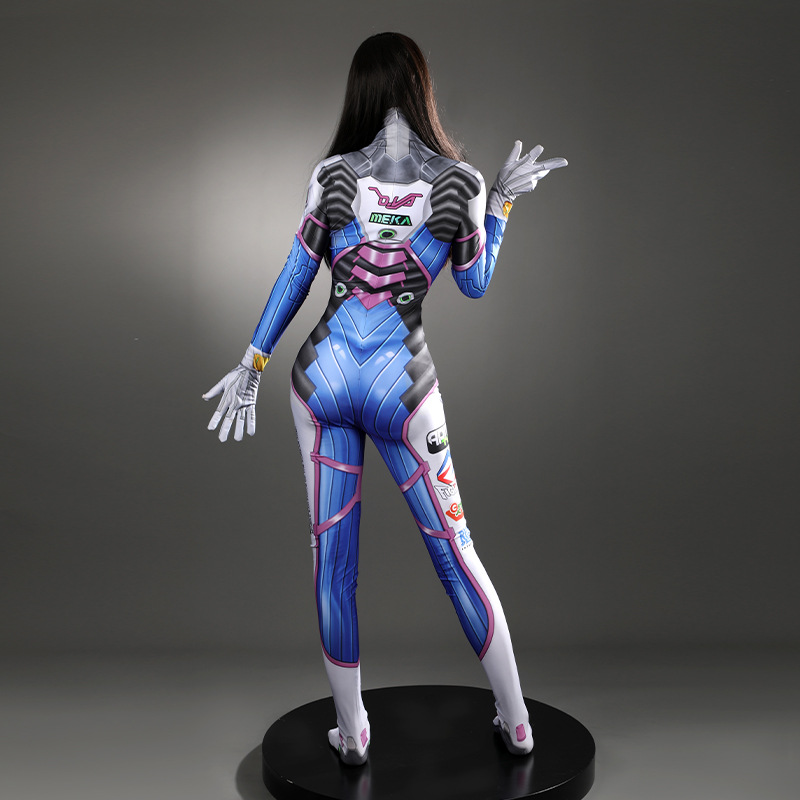 Women Dva Cosplay Complete Out - Anime Cosplay Ladies review and price