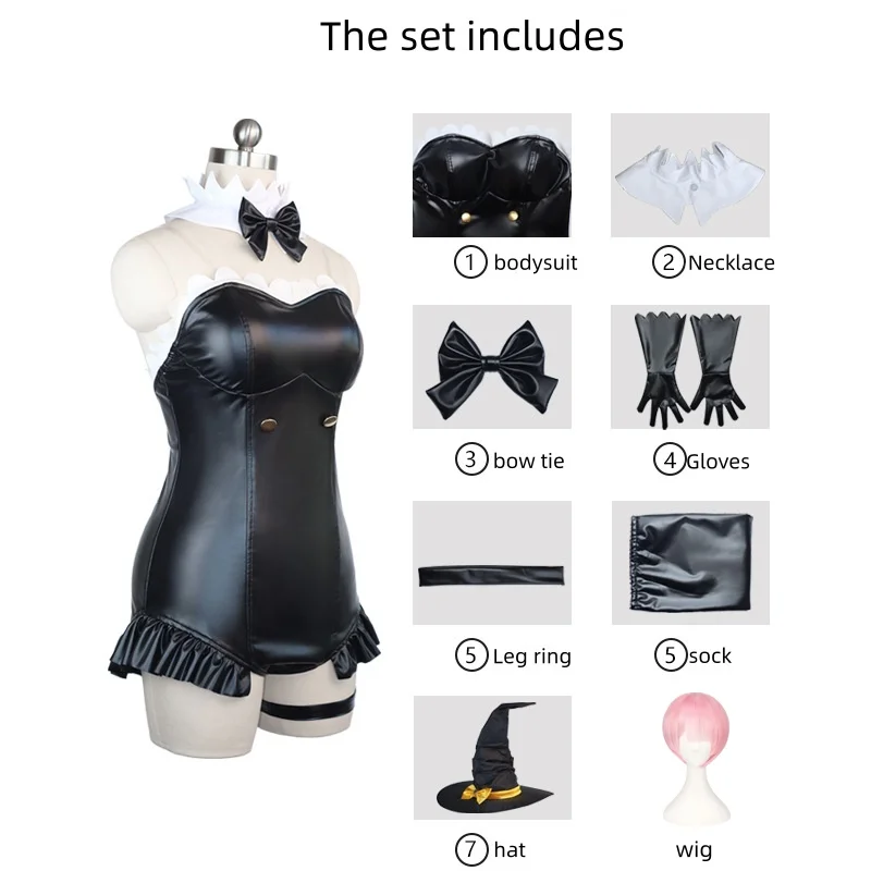 2026 Re:Zero Rem Cosplay Costu - Anime Cosplay Jumpsuit review and price